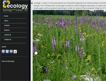 Tablet Screenshot of ecologyllc.com